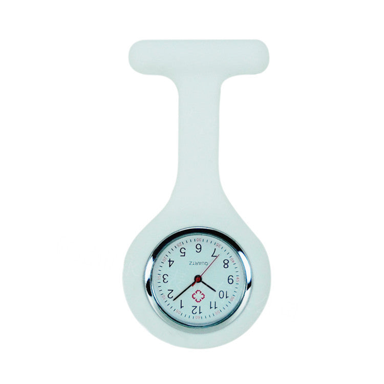 Silicone Nurse Watch Pin Pocket Watch Student Pocket Watch