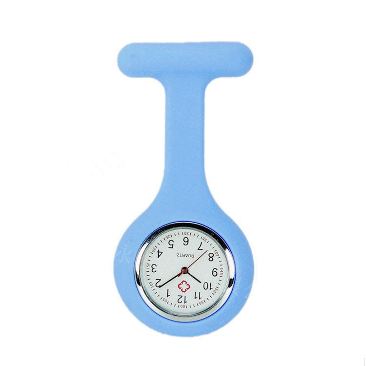 Silicone Nurse Watch Pin Pocket Watch Student Pocket Watch