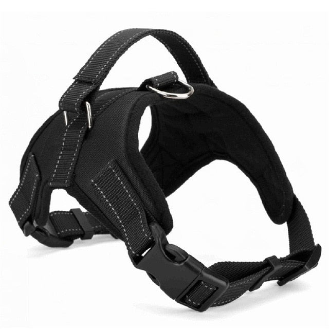 Nylon Heavy Duty Dog Pet Harness Collar Adjustable Padded