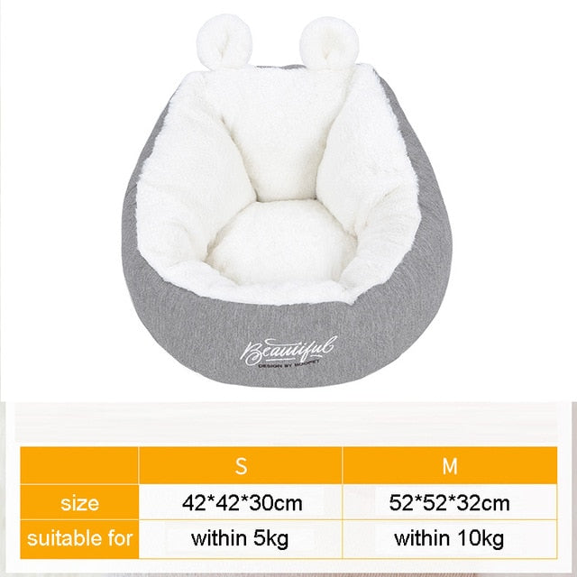 Pet Bed Warming House Soft Material Sleeping Bag Pet Cushion Kennel