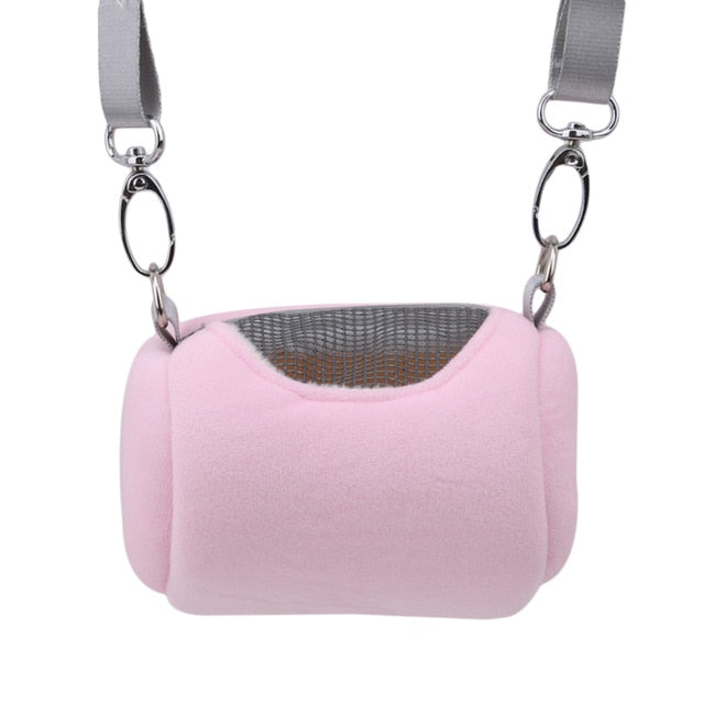 Pet Cage Cross Body Accessories Cylinder Design Soft Practical House Travel Carrier Bag