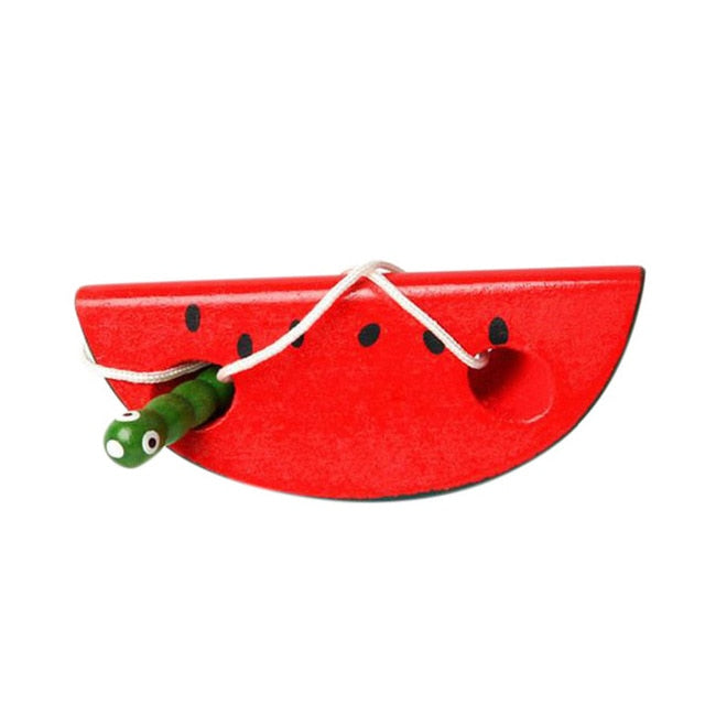 Boy Girls Montessori Wooden Toys Circles Bead Wire Maze Roller Coaster Puzzles toddler educational toys