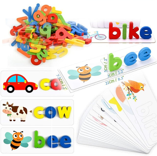 Montessori Educational Wooden Toys for Kids Board Math Fishing for 1 2 3 Years Old