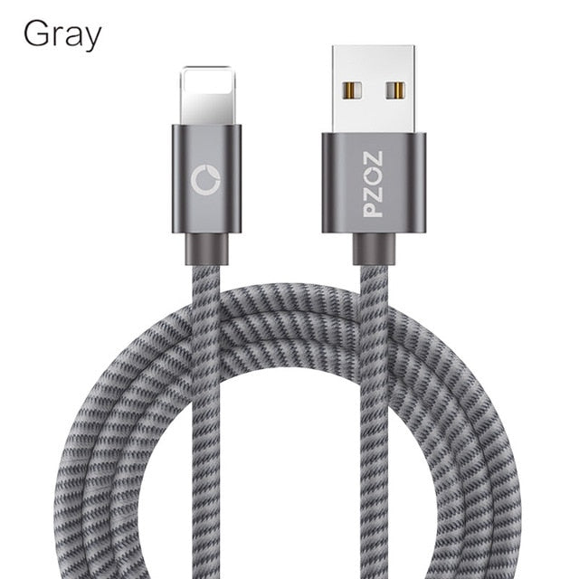 PZOZ Usb Cable For iphone cable 11 12 pro max Xs Xr X SE 8 7 6 plus 6s 5s ipad air mini 4 fast charging cable For iphone charger