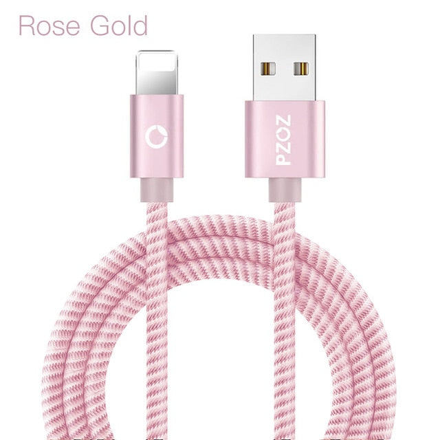 PZOZ Usb Cable For iphone cable 11 12 pro max Xs Xr X SE 8 7 6 plus 6s 5s ipad air mini 4 fast charging cable For iphone charger