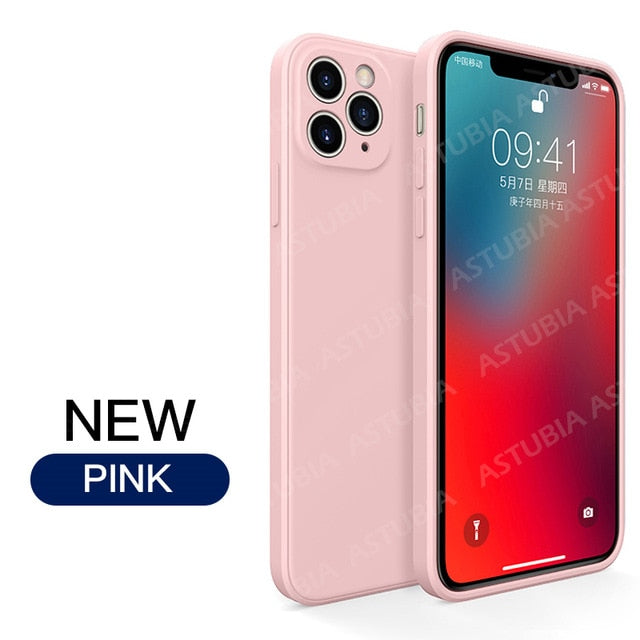 New Luxury Liquid Silicone Case For iPhone