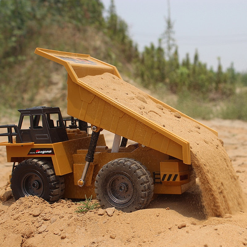 RC Truck Alloy Dumper Tilting 4WD Tip Lorry