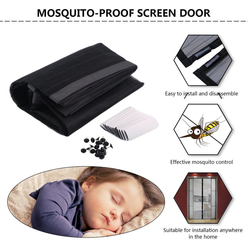 Magnetic Mosquito Net Summer Anti Bug Fly Door Curtains