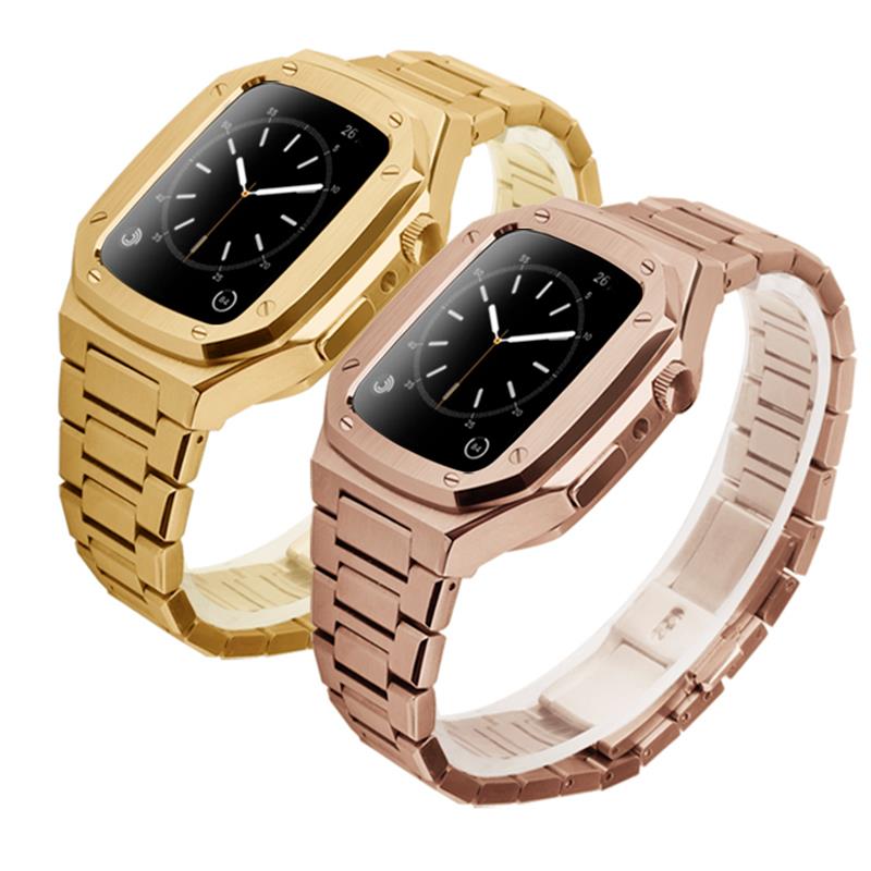Suitable For Apple Watch Stainless Steel Case Strap