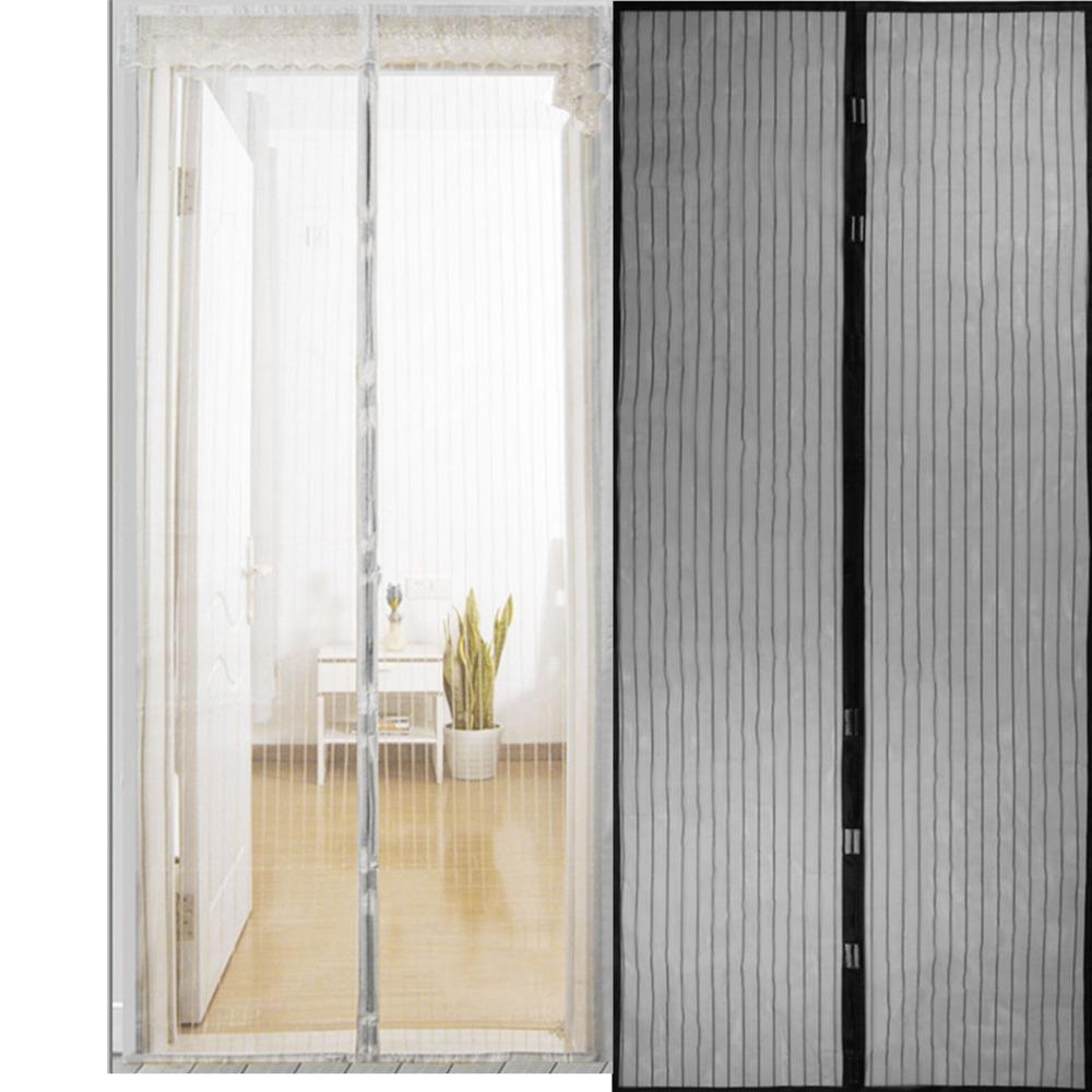 Magnetic Mosquito Net Summer Anti Bug Fly Door Curtains