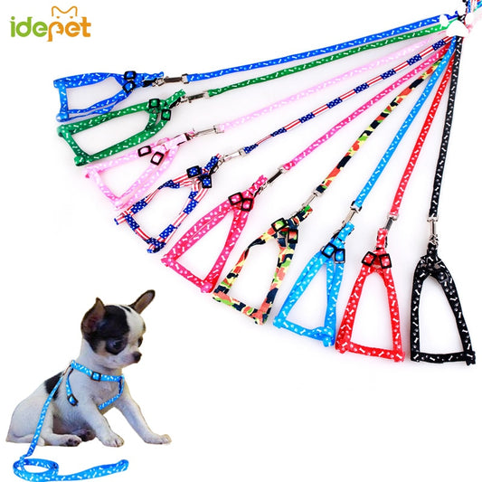 Pet Dog Harness Adjustable Pet Leashes Puppy Collar for Small Dogs Cat Harness Medium Dog