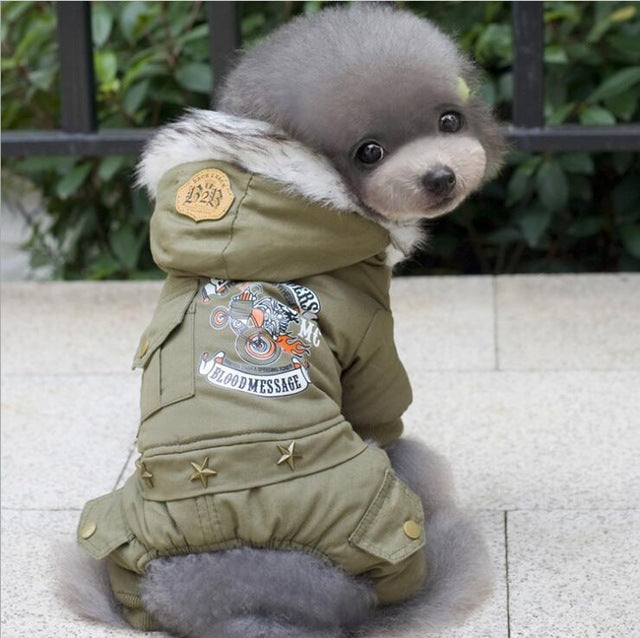 Winter Warm Dog Clothes