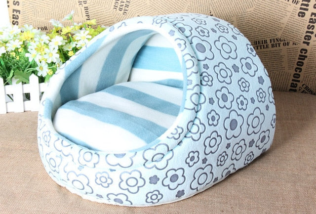 Pet bed house nest warm princess washable