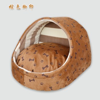 Pet bed house nest warm princess washable