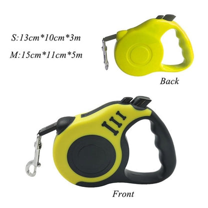 Nylon Retractable Dog Leash Rope For Small Medium Large Dog Cat Retractable