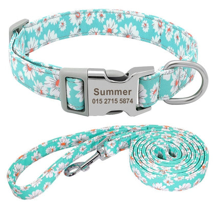 Pet Leash with Nameplate
