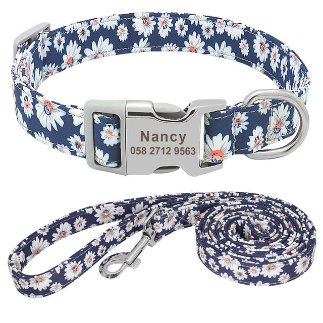 Pet Leash with Nameplate