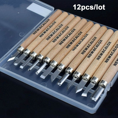 NEWACALOX DIY Pen Woodcut Knife Carving Tools