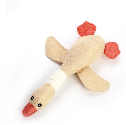 New cute plush toys squeak pet wolf rabbit animal