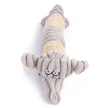 New cute plush toys squeak pet wolf rabbit animal