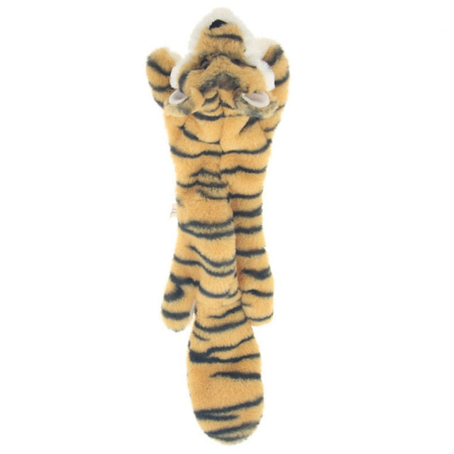 New cute plush toys squeak pet wolf rabbit animal