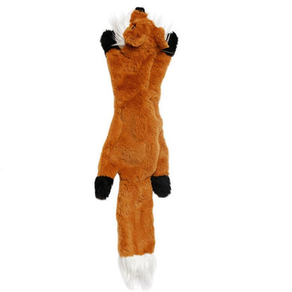 New cute plush toys squeak pet wolf rabbit animal