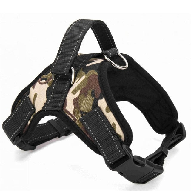 Nylon Heavy Duty Dog Pet Harness Collar Adjustable Padded