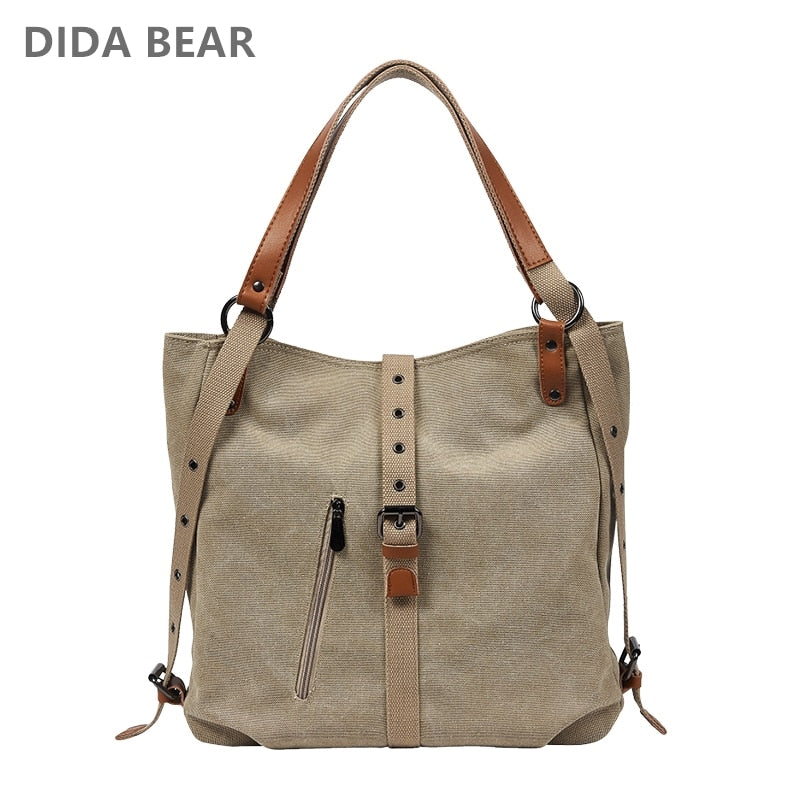 DIDABEAR Brand Canvas Tote Bag Women Handbags