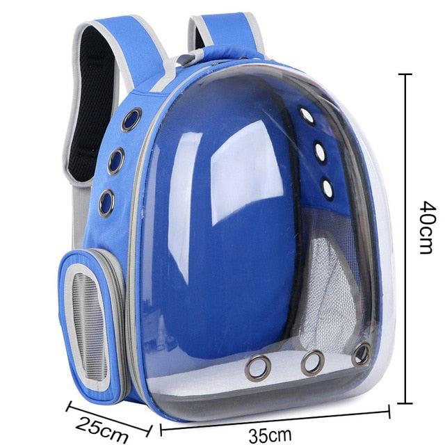 Cat bag Breathable Portable Pet Carrier backpack for cat and dog Transparent