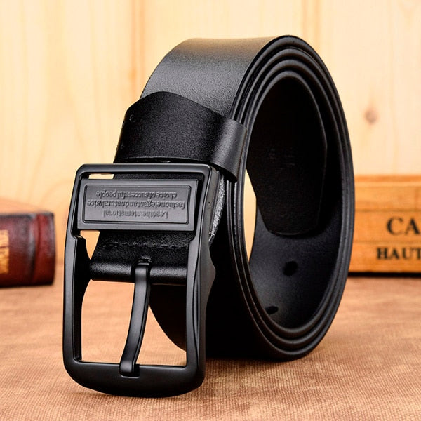 [DWTS]men belt male high quality genuine leather fancy vintage