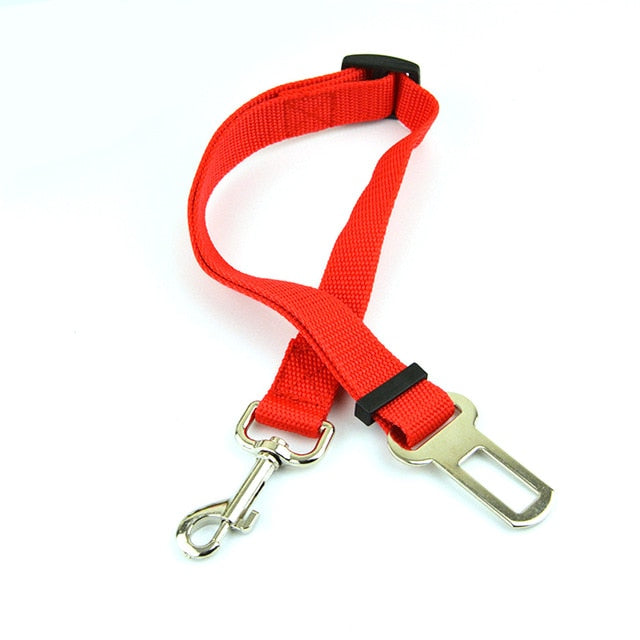 Pet Car Safety Belt Nylon Pets Dog Cat Seat Lead Leash Harness for Puppy Kitten Vehicle Security