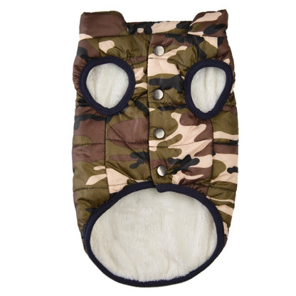 Pet Dog Vest Jacket Autumn Winter Warm Fleece Dog Coat Clothes For Small Medium Large Dogs Chihuahua French Bulldog Pug Clothing