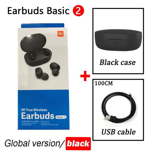 xiaomi Airdots s TWS Wireless earphone Voice control Bluetooth 5.0