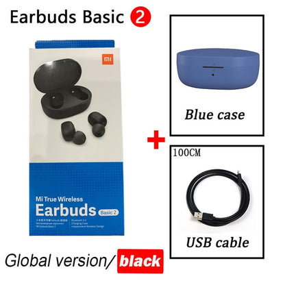 xiaomi Airdots s TWS Wireless earphone Voice control Bluetooth 5.0