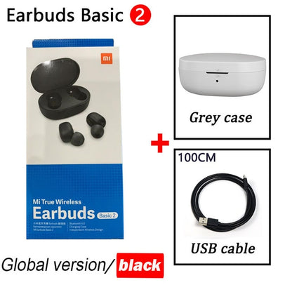 xiaomi Airdots s TWS Wireless earphone Voice control Bluetooth 5.0