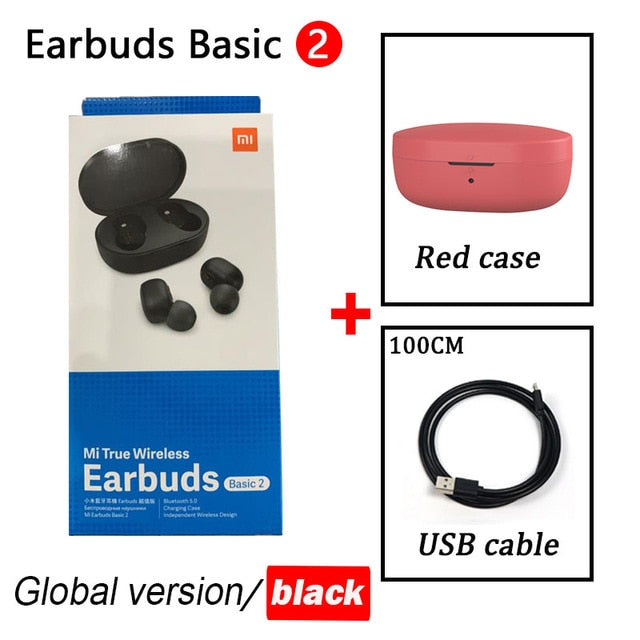 xiaomi Airdots s TWS Wireless earphone Voice control Bluetooth 5.0