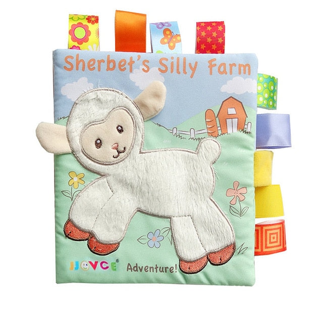 Baby Book Soft Cloth Books Toddler Newborn Early Learning Develop Cognize Reading Puzzle Book Toys Infant Quiet Book For Kids
