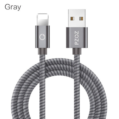 PZOZ Usb Cable For iphone cable 11 12 pro max Xs Xr X SE 8 7 6 plus 6s 5s ipad air mini 4 fast charging cable For iphone charger