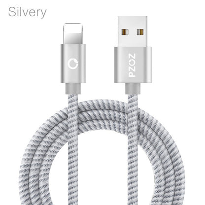 PZOZ Usb Cable For iphone cable 11 12 pro max Xs Xr X SE 8 7 6 plus 6s 5s ipad air mini 4 fast charging cable For iphone charger