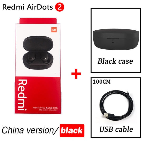 xiaomi Airdots s TWS Wireless earphone Voice control Bluetooth 5.0