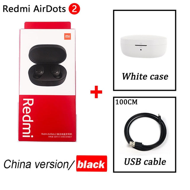 xiaomi Airdots s TWS Wireless earphone Voice control Bluetooth 5.0