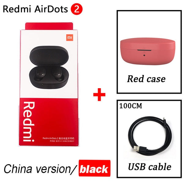 xiaomi Airdots s TWS Wireless earphone Voice control Bluetooth 5.0