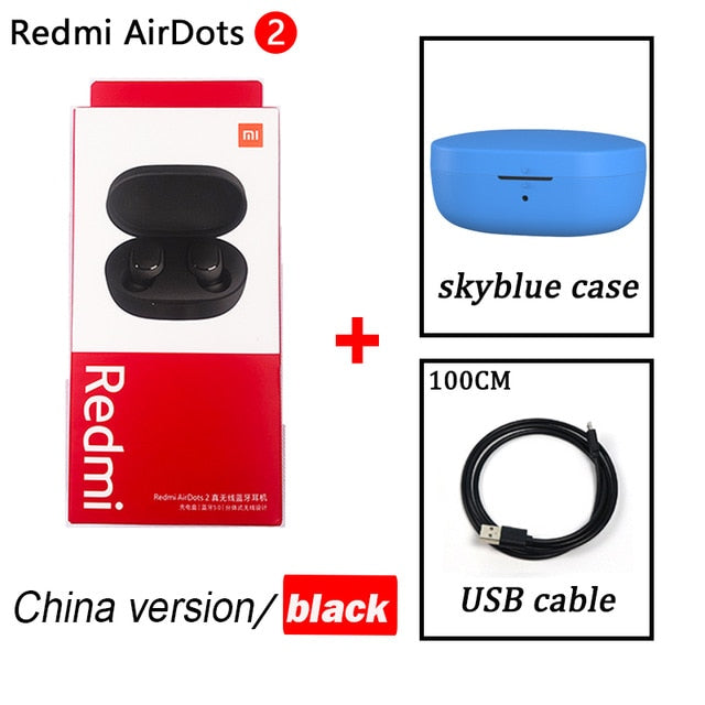 xiaomi Airdots s TWS Wireless earphone Voice control Bluetooth 5.0