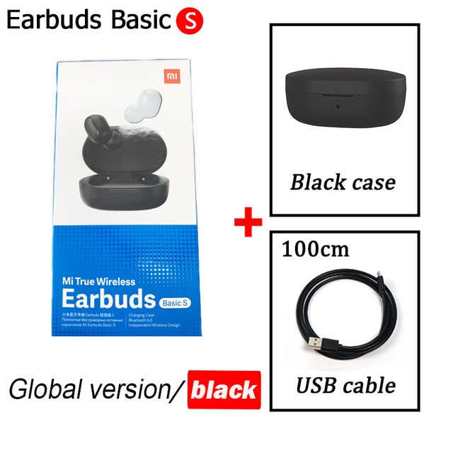xiaomi Airdots s TWS Wireless earphone Voice control Bluetooth 5.0