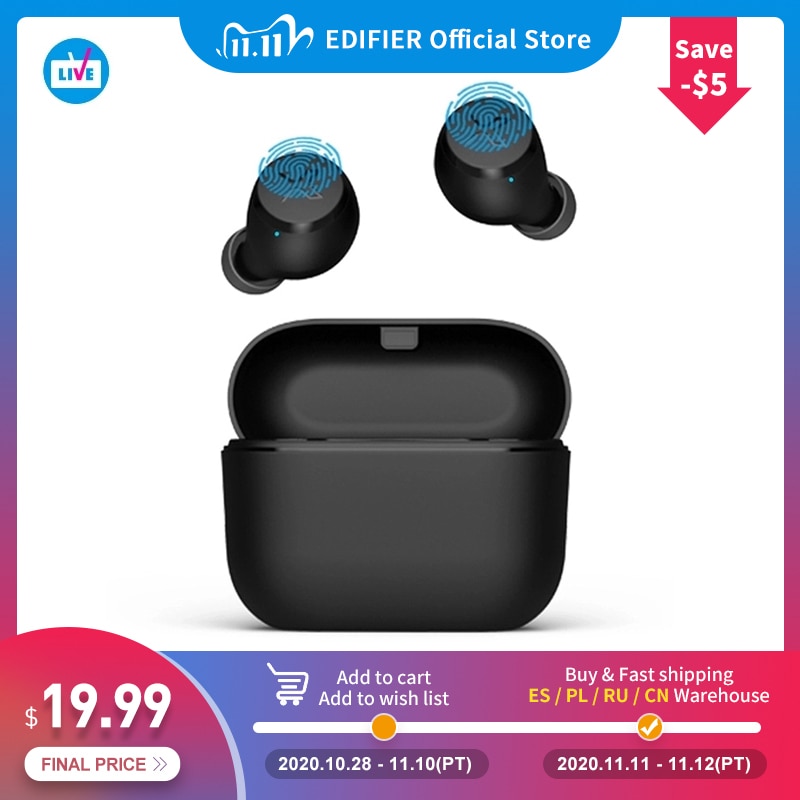 EDIFIER X3 TWS Wireless Bluetooth Earphone bluetooth 5.0