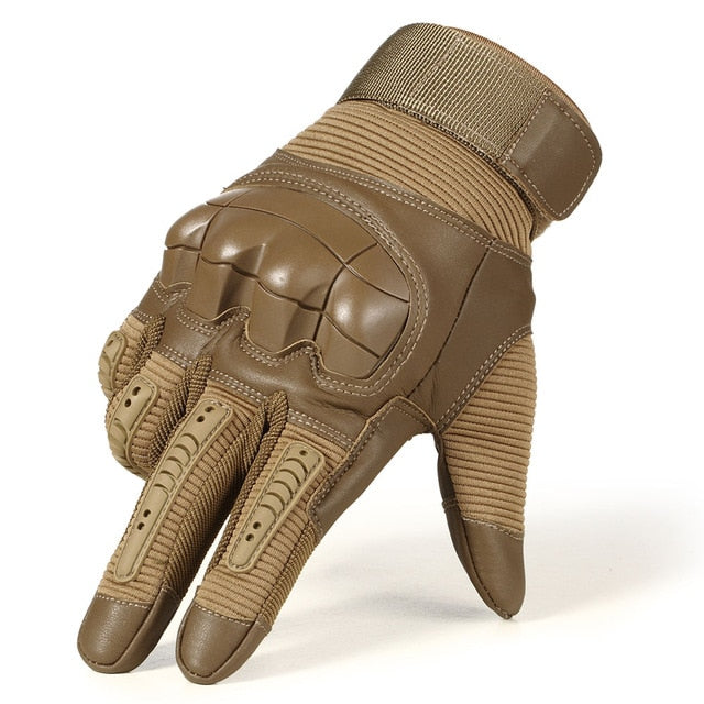 Gloves PU Leather Airsoft Outdoor