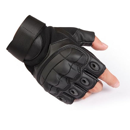 Gloves PU Leather Airsoft Outdoor