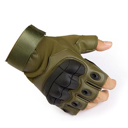 Gloves PU Leather Airsoft Outdoor