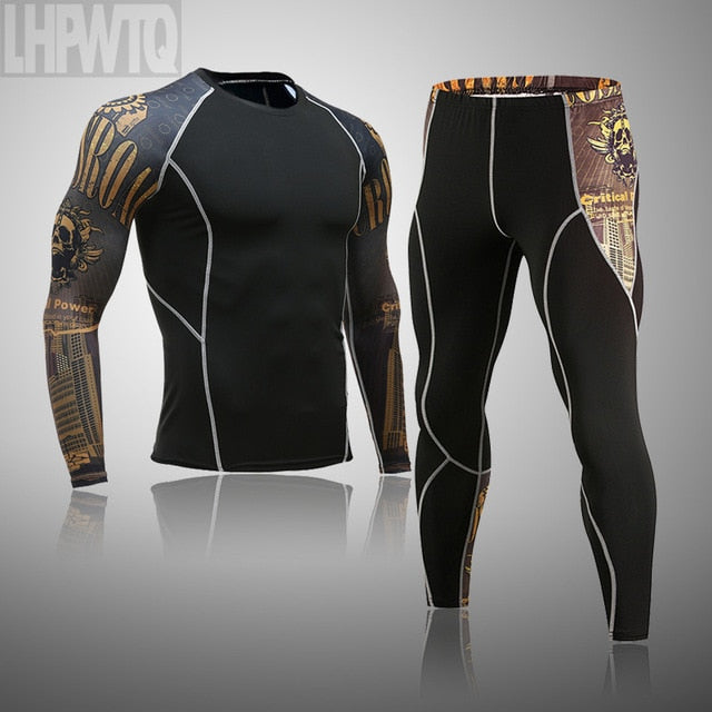 Men's Thermal Underwear Set Long Johns