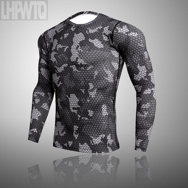 Men's Thermal Underwear  Camouflage  Long Johns Set